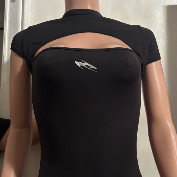 MURCI Women’s Fitted Cut Out Bodysuit Top - Picture 5 of 14